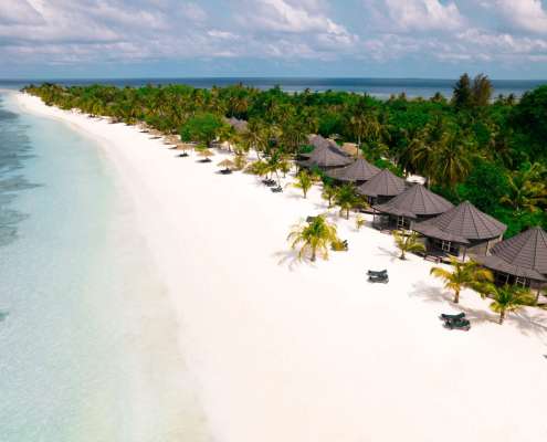 Areal-Of-Premium-Beach-Villas-DJI_0251-Kuredu-large-1600x1066 3.5km of white sandy beaches at kuredu maldives resort