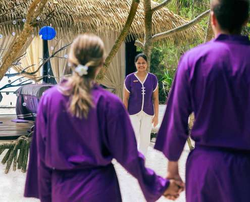 spa at at Kuredu resort and spa in the maldives