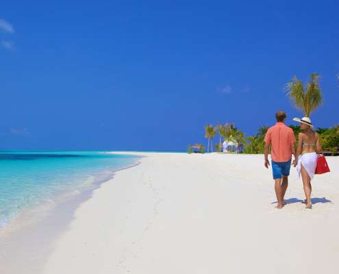 Photographed by Anna Hult The beach at kuredu resort & spa maldives