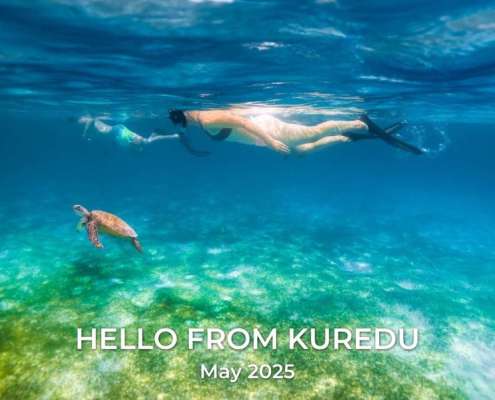 Hello from Kuredu Maldives May 2025
