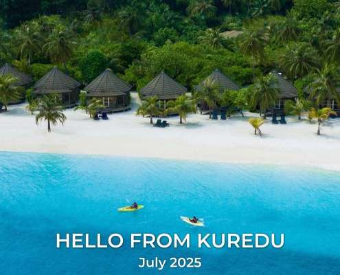 Hello From Kuredu Maldives July 2025