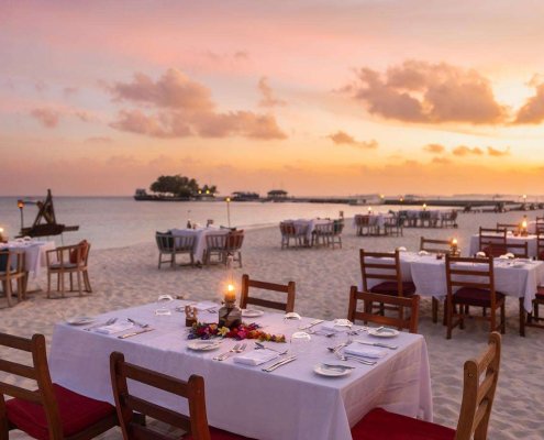 Kuredu Maldives Beach Dining BBQ